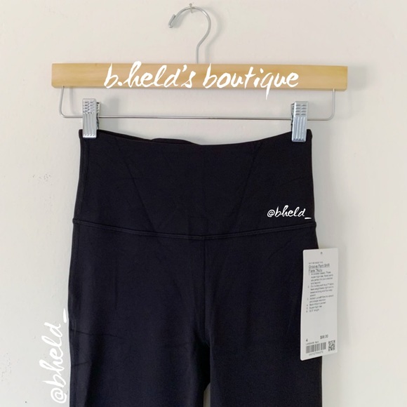 lululemon Groove Super High-Rise Flared Pant Nulu Black Size 4 Brand New NWT - Picture 9 of 16